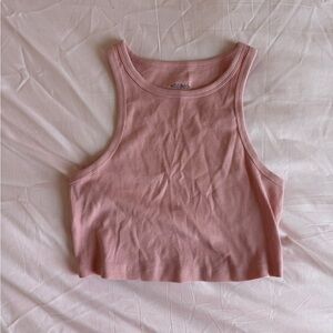 Wild Fable Dusty Pink Ribbed Tank Top